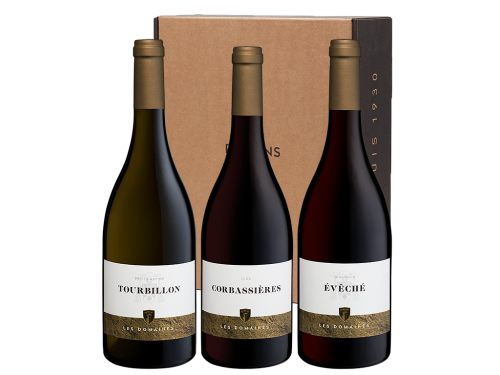 Wein-Box 3 Flaschen - Les Domaines